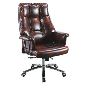 A470-6 6039A辦公椅 棕色皮