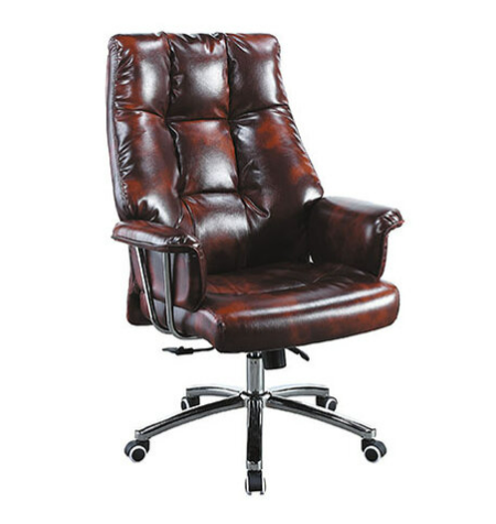 A470-6 6039A辦公椅 棕色皮