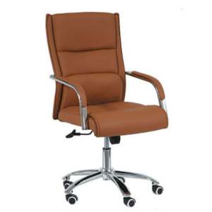 C471-10 A883辦公椅 駝色皮