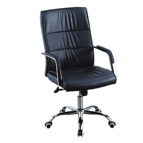 C472-3 107辦公椅 黑皮