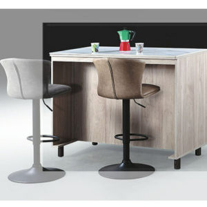 C475-5 喬伊鐵腳吧台桌 含岩板