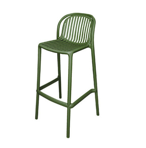 C475-10 T2412吧椅 綠 塑鋼