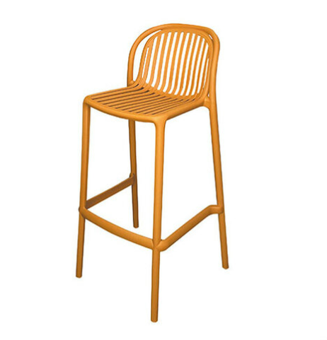 C475-12 T2412吧椅 黃塑鋼