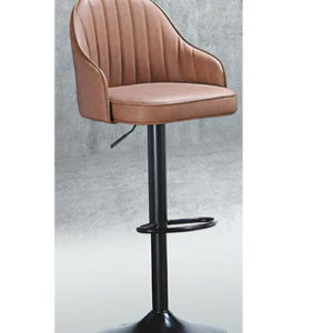 C478-10 H-3009-1 吧椅 皮 駝