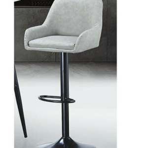 C478-8 H-1107吧椅 淺灰皮