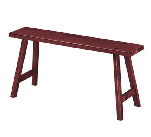 C491-16 紅木3尺半長板木凳