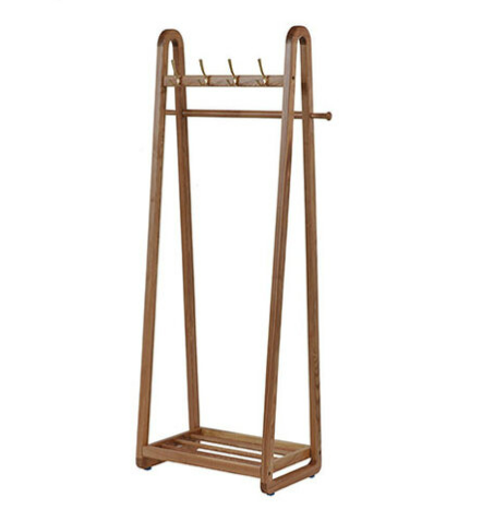 C494-7 902衣帽架 本色 單層