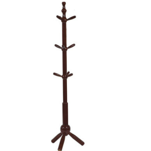 C496-3 638衣帽架 深胡桃