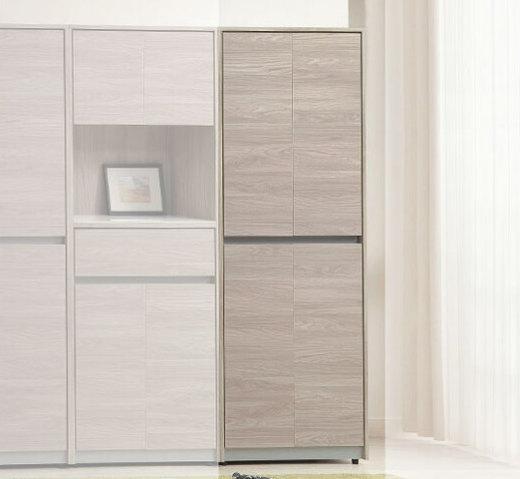 C497-4 系統雲杉2.7尺玄關四門鞋櫃