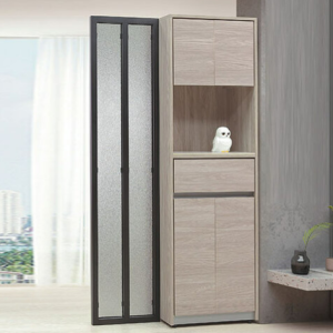 C497-6 系統雲杉3尺半屏風櫃 二件式