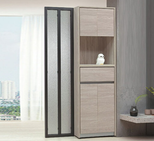 C497-6 系統雲杉3尺半屏風櫃 二件式