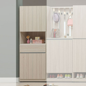 C501-1 夏禾白榆木3*6尺中空一抽鞋櫃