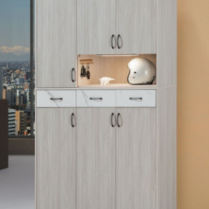 C505-1 夏雪4*7尺三抽隔間鞋櫃