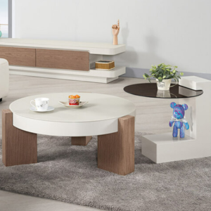 A1401-1 克羅伊組合玻璃茶几 全組 桌面5mm強化玻璃