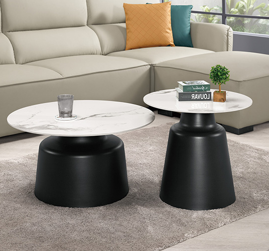 A1406-2 尤尼斯組合岩板茶几 全組 桌面8mm岩板