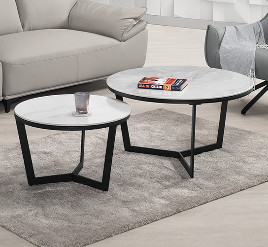 A1417-2 奧麗安組合岩板茶几 全組 桌面9mm岩板