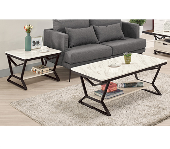 A1418-4 羅傑組合原石茶几 全組