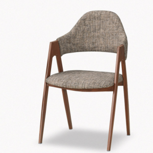 A1874-6 布特餐椅 布 五金腳   (坐高44公分)