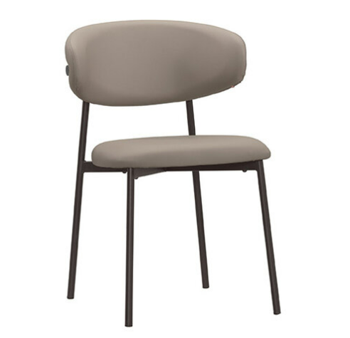 A1876-11 哈利餐椅 皮 五金腳坐高48公分