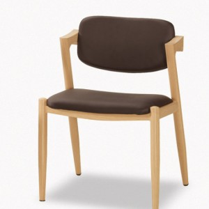 A1872-10海倫餐椅 皮 五金腳   (坐高45公分)