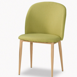 A1872-9 蜜雪兒餐椅 綠色布 五金腳 (坐高47公分)