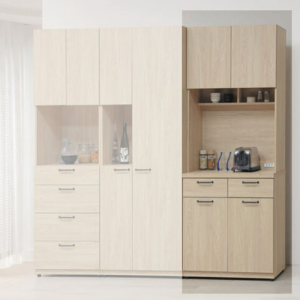 E363-6 莉維亞2.7尺餐櫃 全組