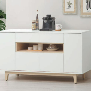 E365-3羅威5尺木面餐櫃 下座  不含岩板