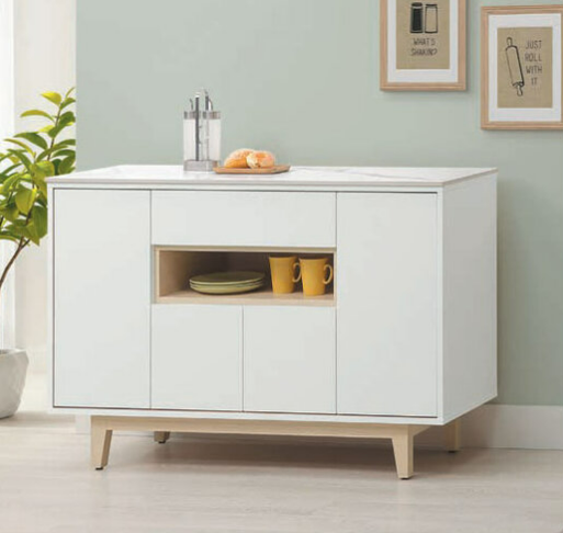 E365-4 羅威4尺岩板餐櫃下座