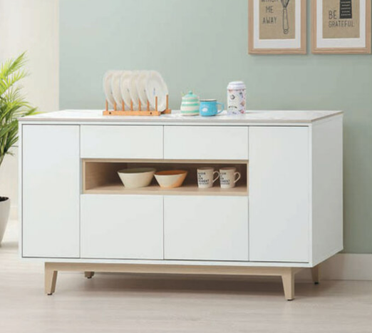 E365-5 羅威5尺岩板餐櫃下座