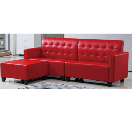 G540-1 2092大L型沙發 紅色