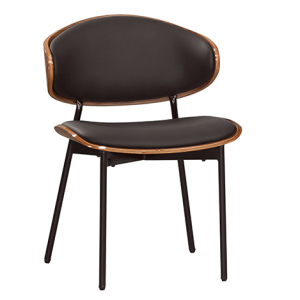 A1876-1 楠歐餐椅 皮 五金腳 坐高47公分