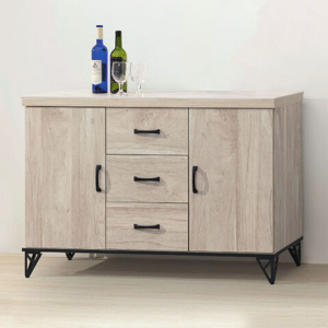 E368-8 白金4尺餐櫃岩板石