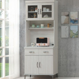 E367-7 艾馬特2.7尺餐櫃 岩板/全組