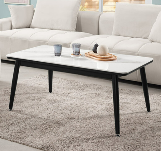 A1458-2 艾爾曼4尺岩板大茶几 ⊙桌面10mm岩板