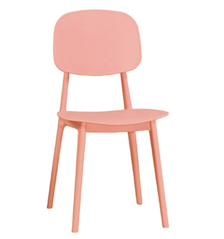 A1880-5 加貝休閒椅 粉 坐高43.5公分