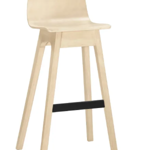 A1881-4 維拉吧椅 板 實木 洗白色  坐高74公分