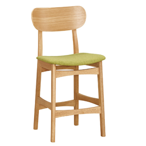 A1881-8 菲絲特吧椅 布 實木 坐高59.5公分