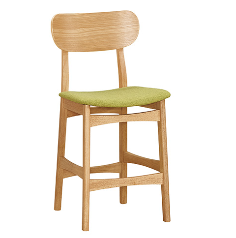 A1881-8 菲絲特吧椅 布 實木 坐高59.5公分