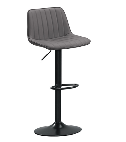 A1888-6 蓋爾升降吧椅 灰色皮 坐高62~82公分