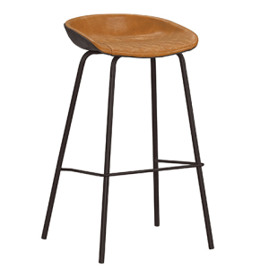 A1884-9 米德里吧椅 皮 坐高76.5公分