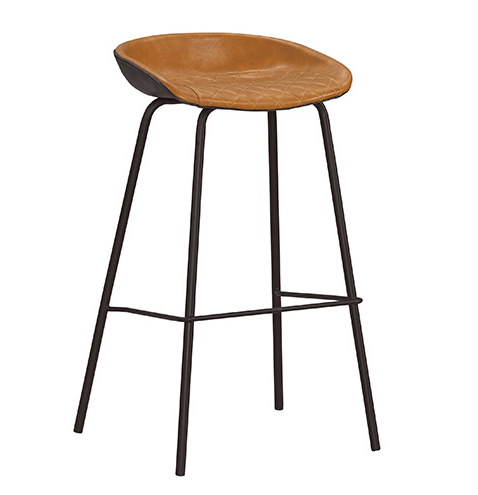 A1884-9 米德里吧椅 皮 坐高76.5公分