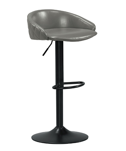 A1887-9 皮爾曼升降吧椅 灰色皮 坐高58~78公分