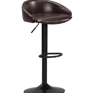 A1887-8 皮爾曼升降椅 棕色皮 坐高58~78公分