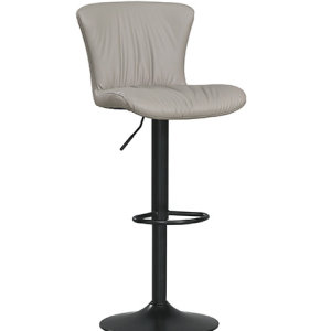 A1888-4 雪莉升降吧椅 灰色皮 坐高61~82.5公分