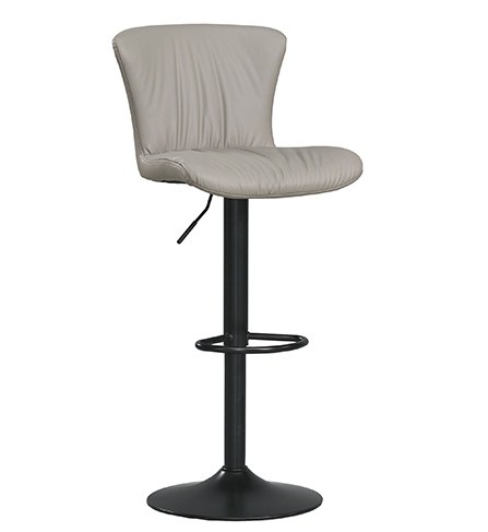 A1888-4 雪莉升降吧椅 灰色皮 坐高61~82.5公分