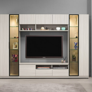 A1472-1 丹尼斯9尺組合電視櫃 全組 ⊙附活動隔板8片