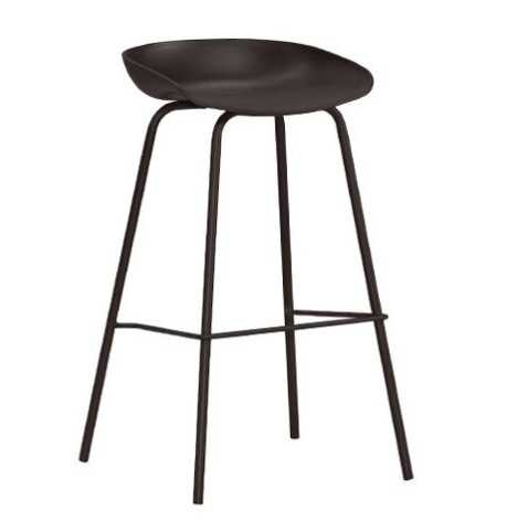 A1885-9 希威爾吧椅 中 黑 坐高65公分