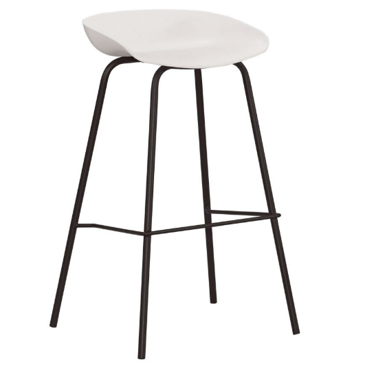 A1885-2 希威爾吧椅 高 白 坐高75cm