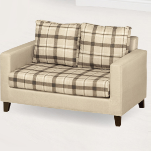 H429-2 C12雙人沙發椅 格子