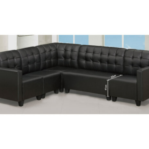 G539-1 2092黑皮沙發 全組